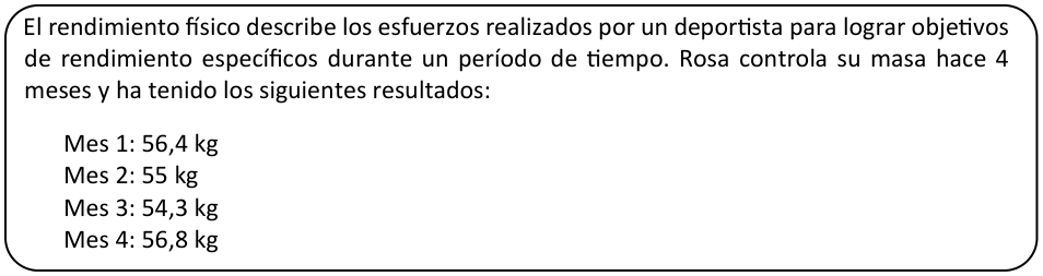 Texto o figura de apoyo para las preguntas 9 a 11 del examen de Educación Matemática (Nivel Básico 2)