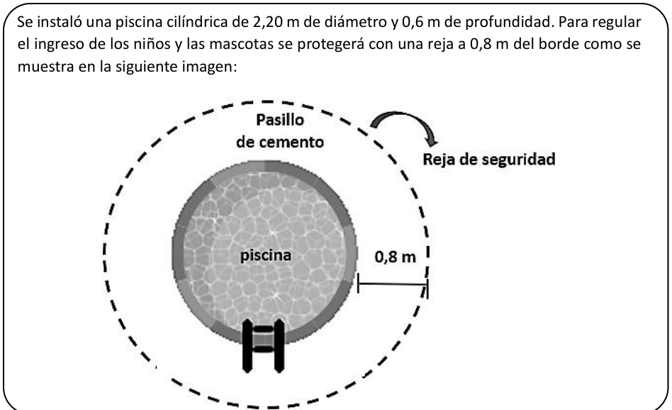 Texto o figura de apoyo para las preguntas 1 a 2 del examen de Educación Matemática (Tercer Nivel)