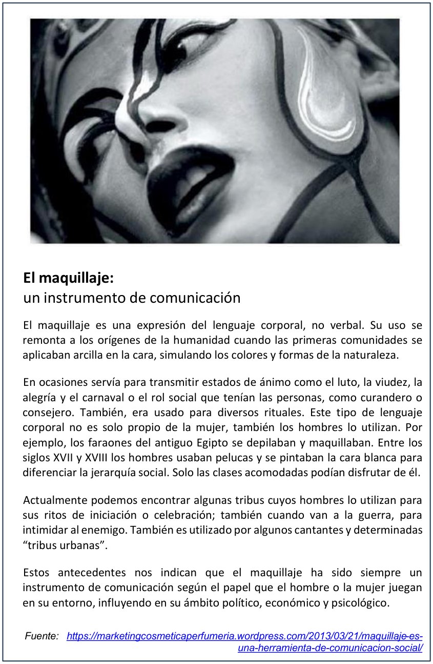 Texto o figura de apoyo para las preguntas 5 a 10 del examen de Lengua y Literatura (Nivel Medio 1)
